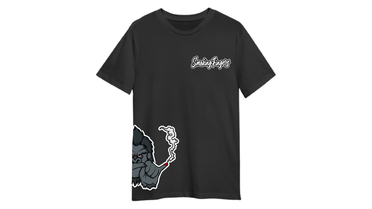 Smoking Fingers Tee (Side Print)